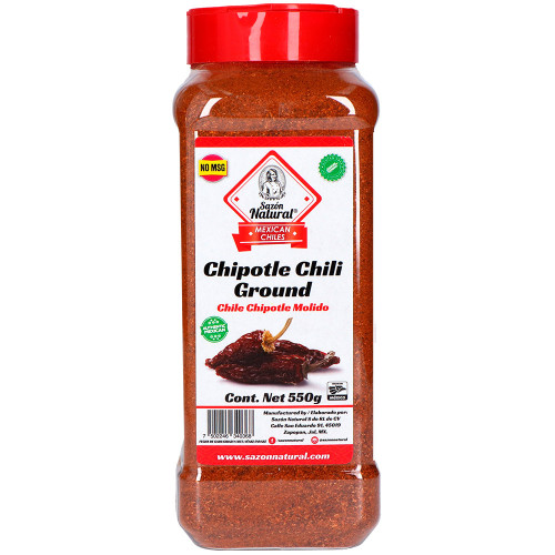 Mexgrocer Europe Sazon Natural Chipotle Chilli Powder 550g Buy now